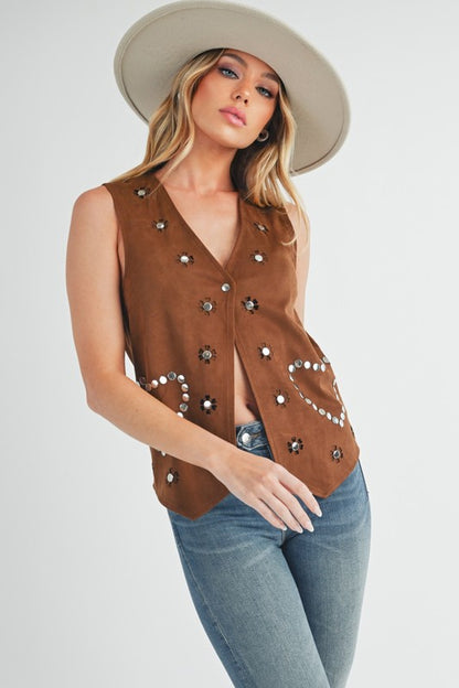 Western Love Vest *Multiple Colors