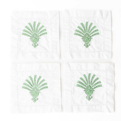 Palm Deco Tablescape