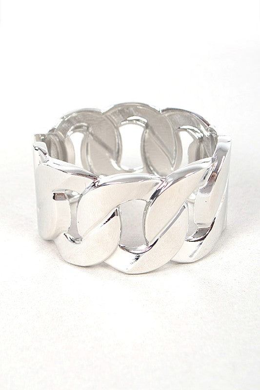 Cutout Hinged Iconic Bangle