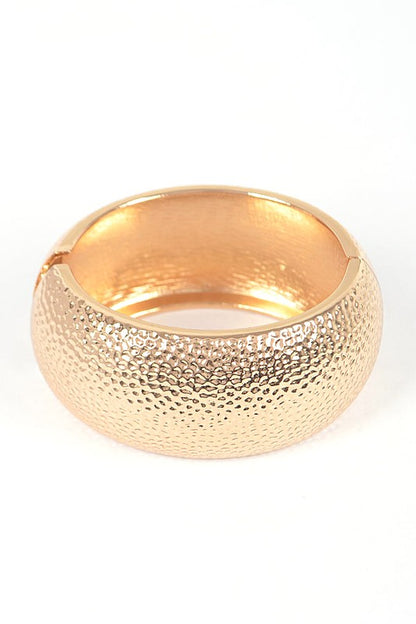 2 In 1 Mix Textured Bangle Set