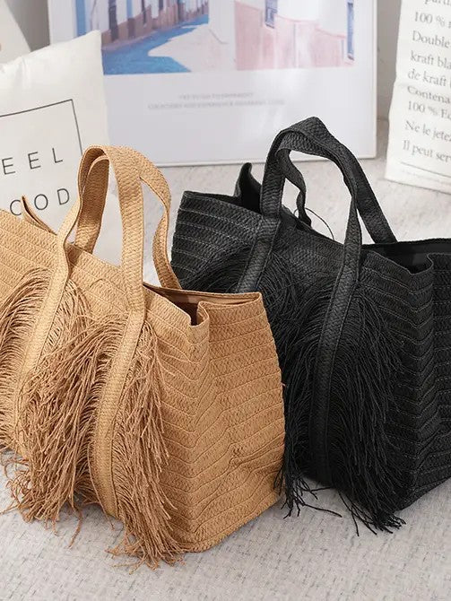 Fringe handbag