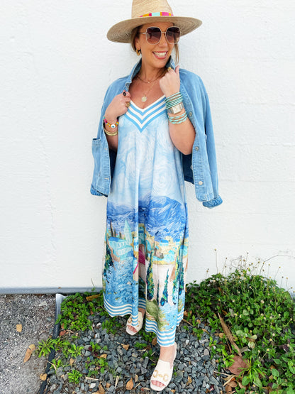 Michelle Dress in Blue