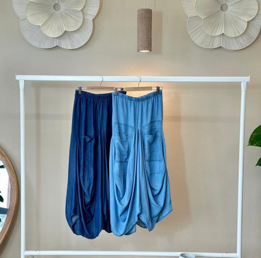 Pawley Skirt in Denim(s)