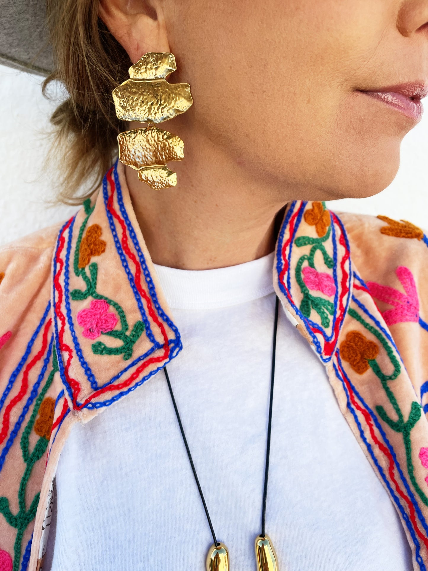 Kathy Hammered Earrings