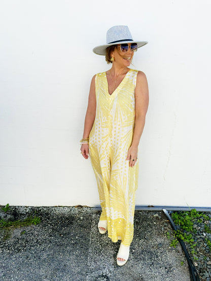 Jessie Jumpsuit in Yellow