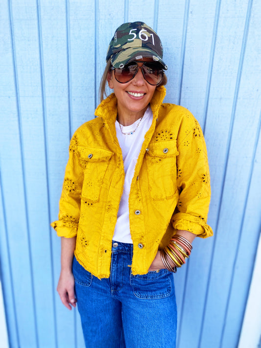 Jenny Eyelit Jacket