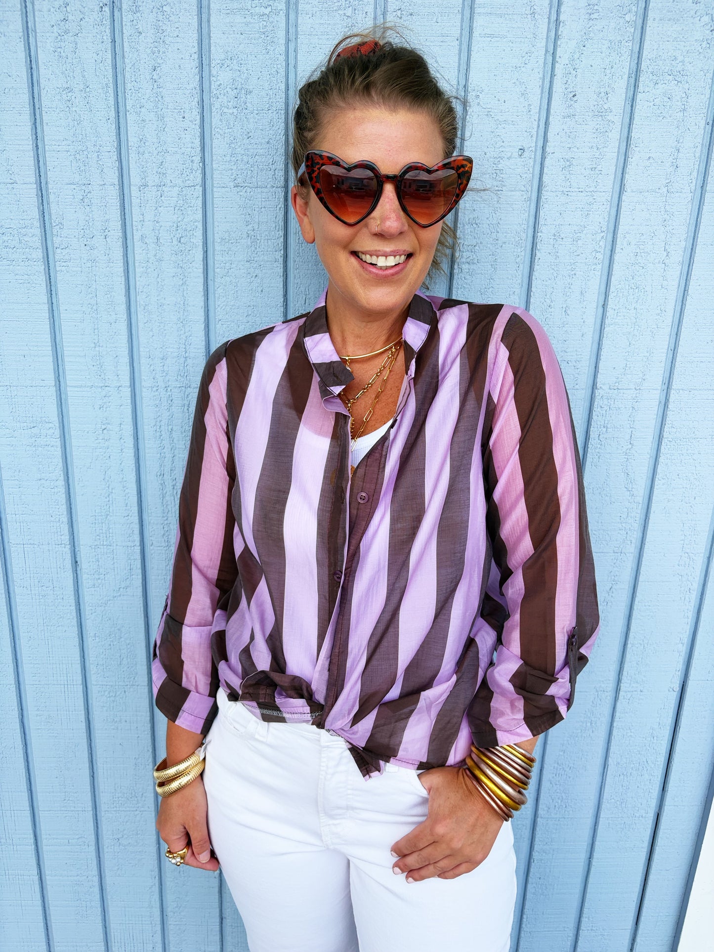 Tahani Top Purple