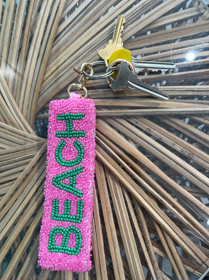 Custom Beaded Key Chain