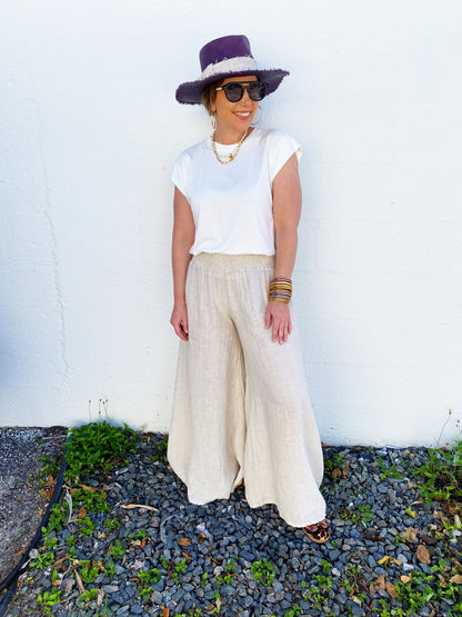 Elodie Linen Pants *Multiple Colors