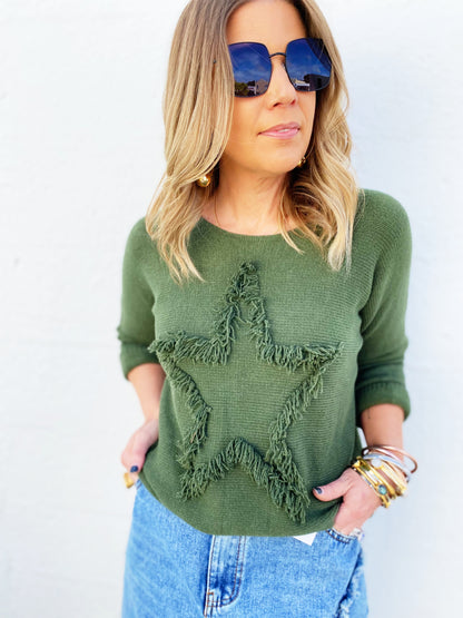 Star Sweater * 4 colors