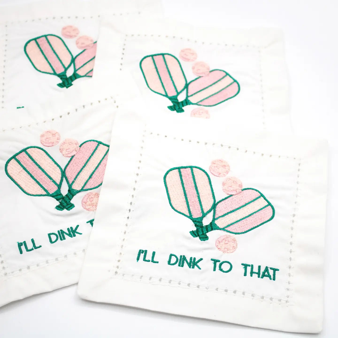 Pink Pickleball Kitchen Goods