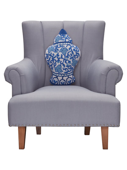 Chinoiserie Vase Pillow PREORDER