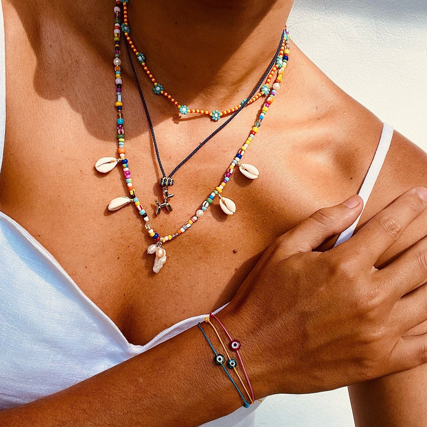 Wendy Cowrie Shell Necklace
