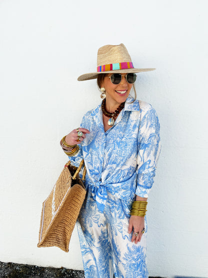 Olivia Set in Baby Blue