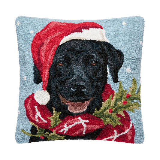 Black Lab Pillow PREORDER