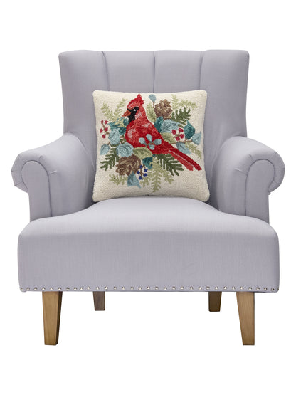 Holiday Cardinal Pillow PREORDER