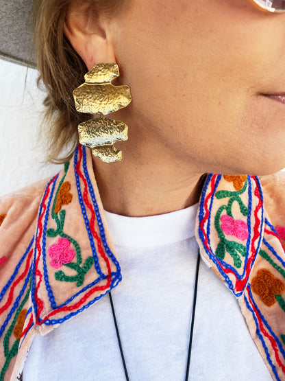Kathy Hammered Earrings