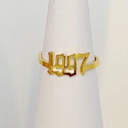 Birth Year Ring *Online Only