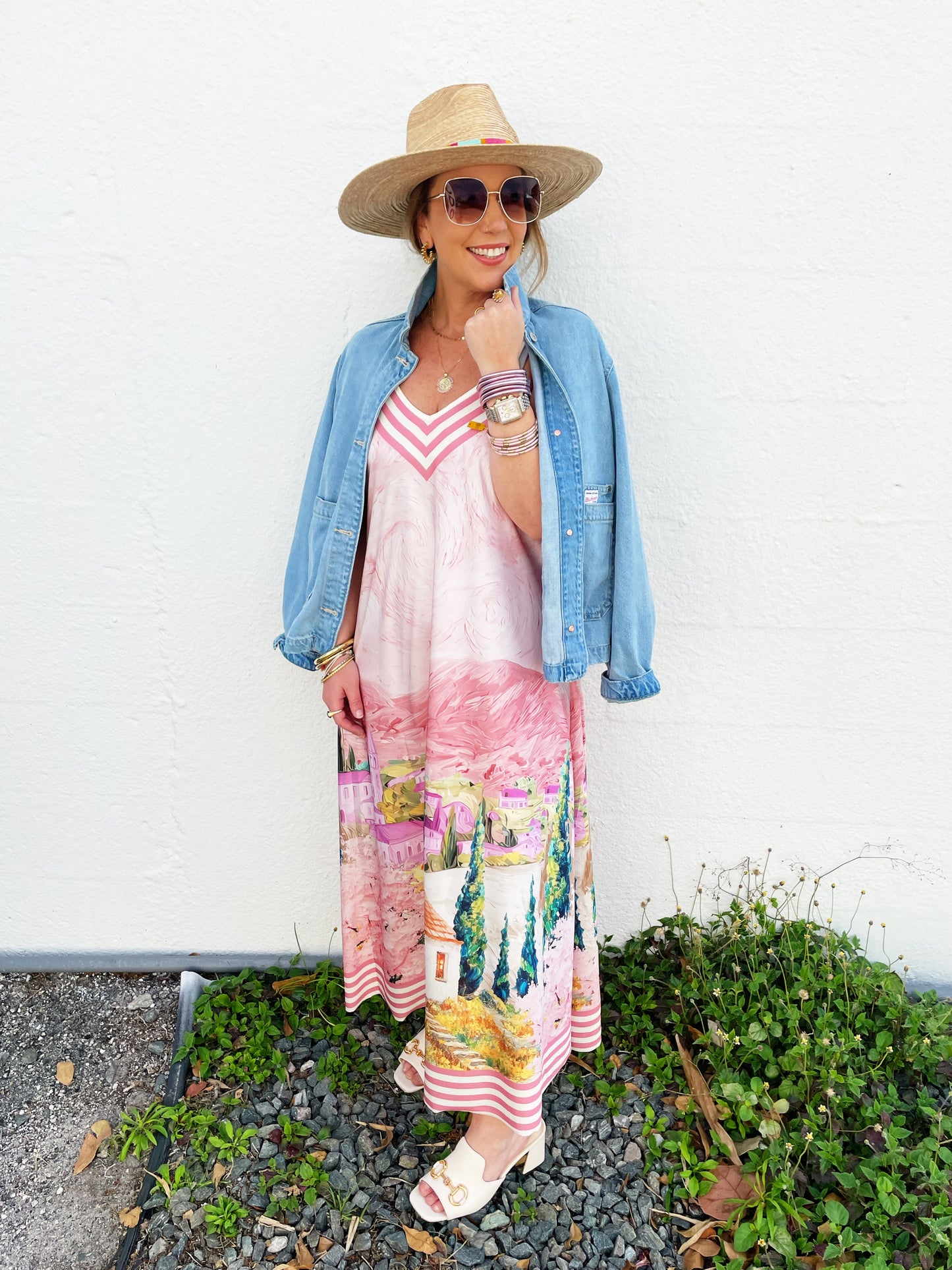 Michelle Dress in Pink