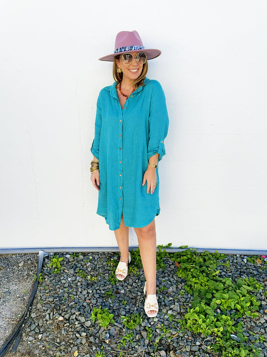Rylee Dress Teal