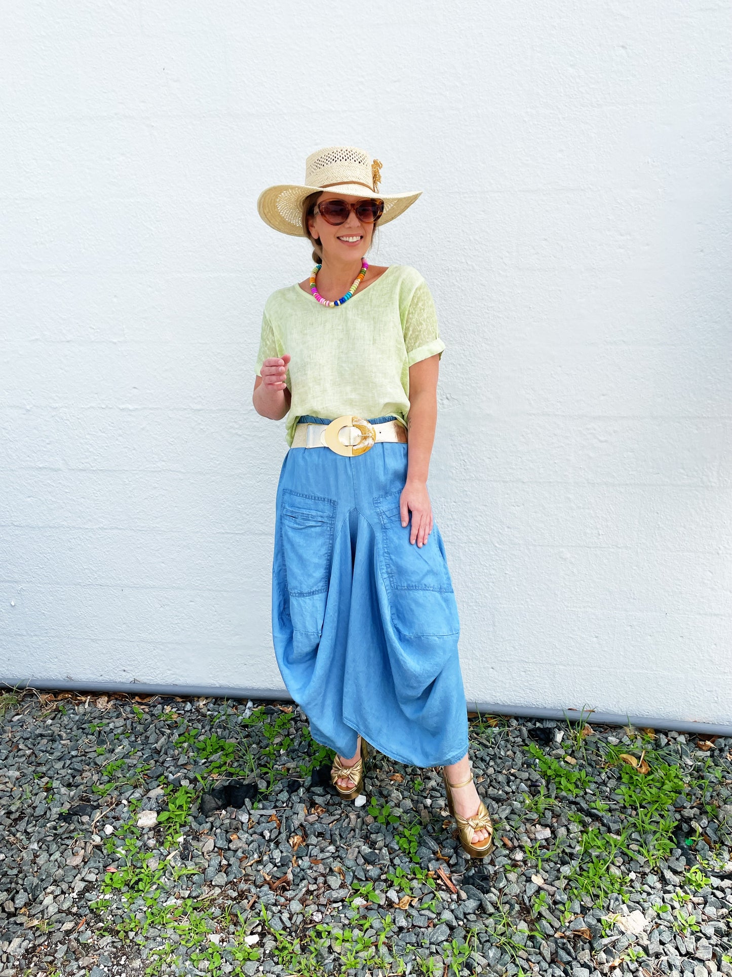 Pawley Skirt in Denim(s)