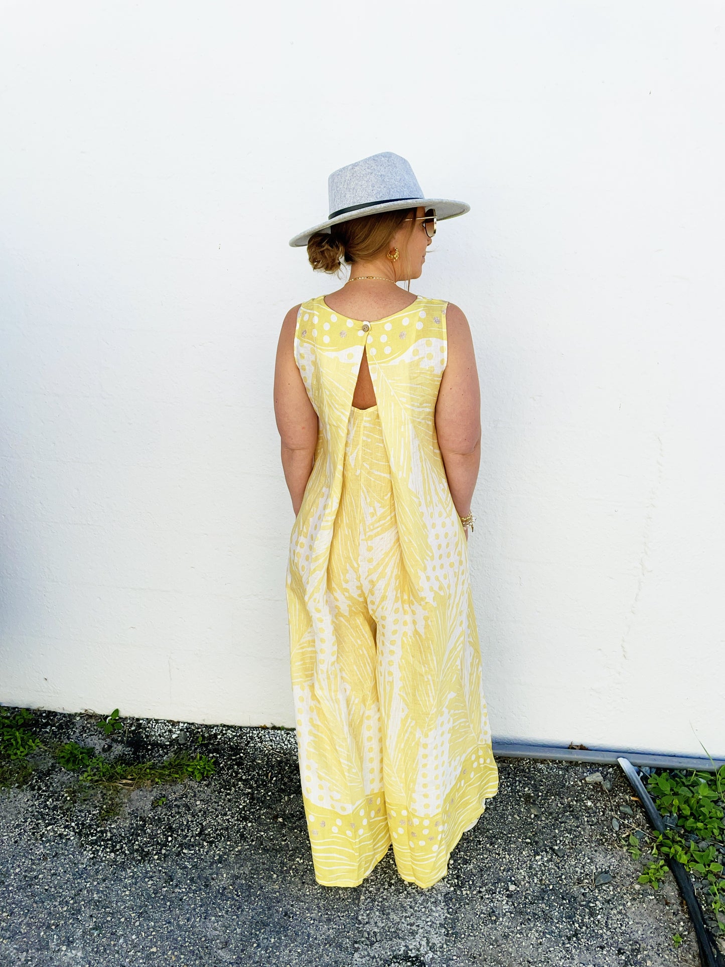 Jessie Jumpsuit in Yellow