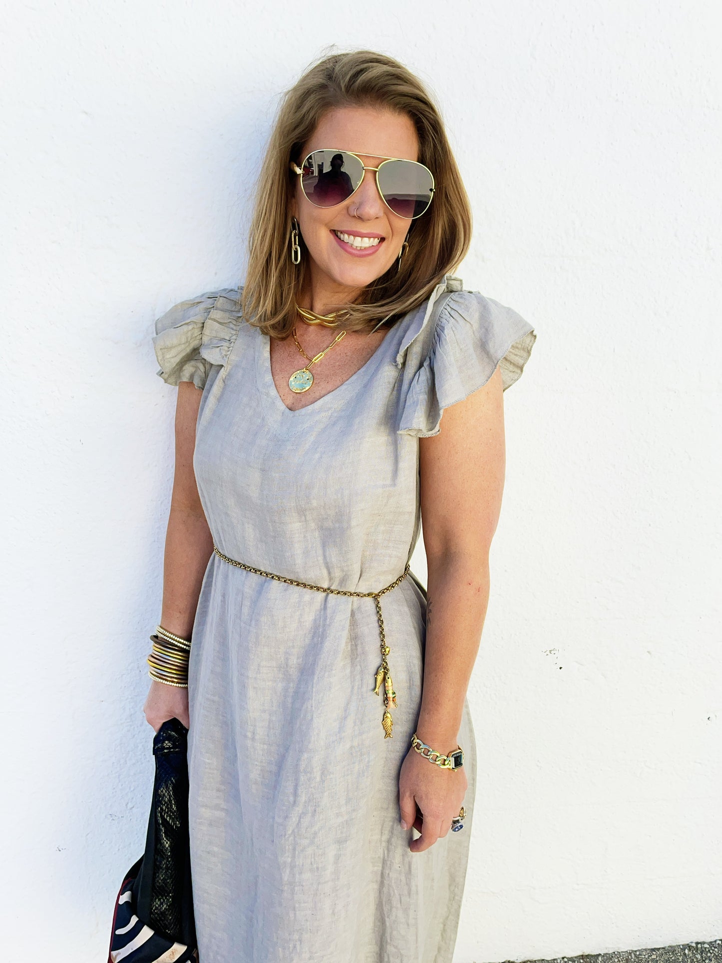 Brady Ruffle Dress Dress