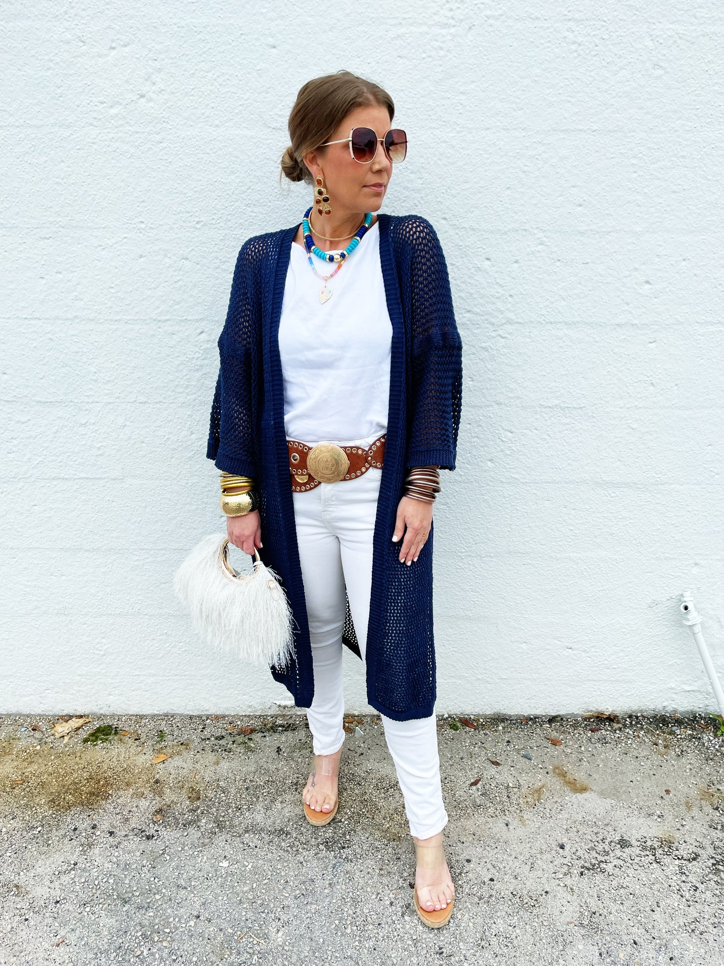 Sharon Sweater in Navy