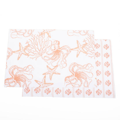 Coral Seascape Tablescape