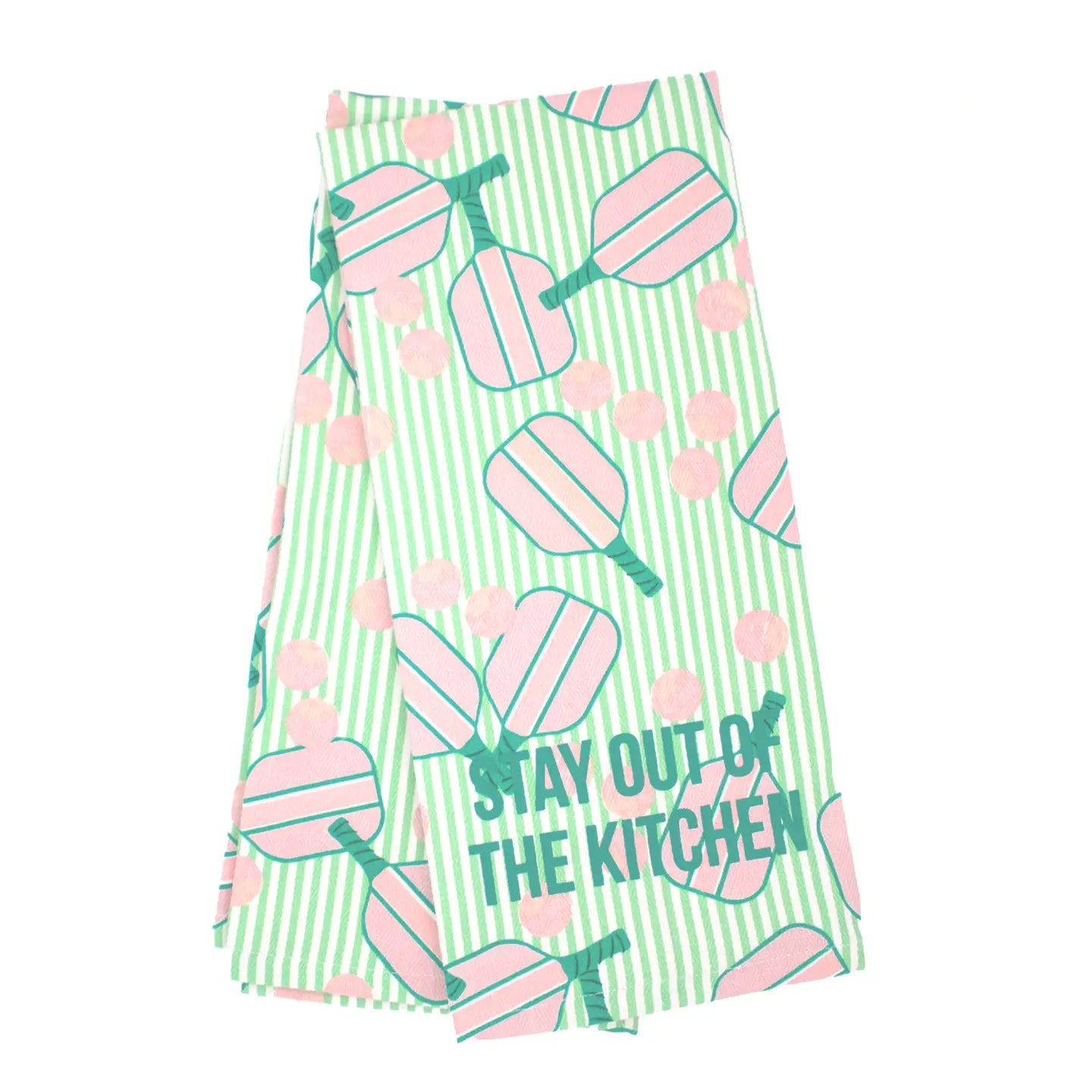 Pink Pickleball Kitchen Goods