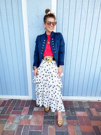 Avery Jacket in Navy