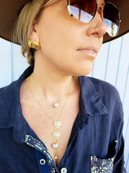 Sallys Seashell Studs