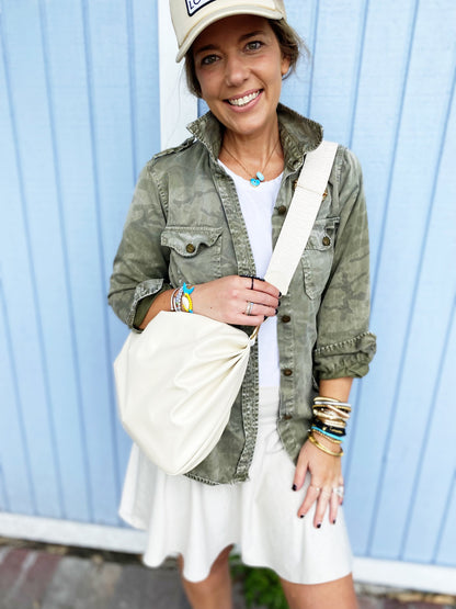 Ollie Bum Bag Vanilla