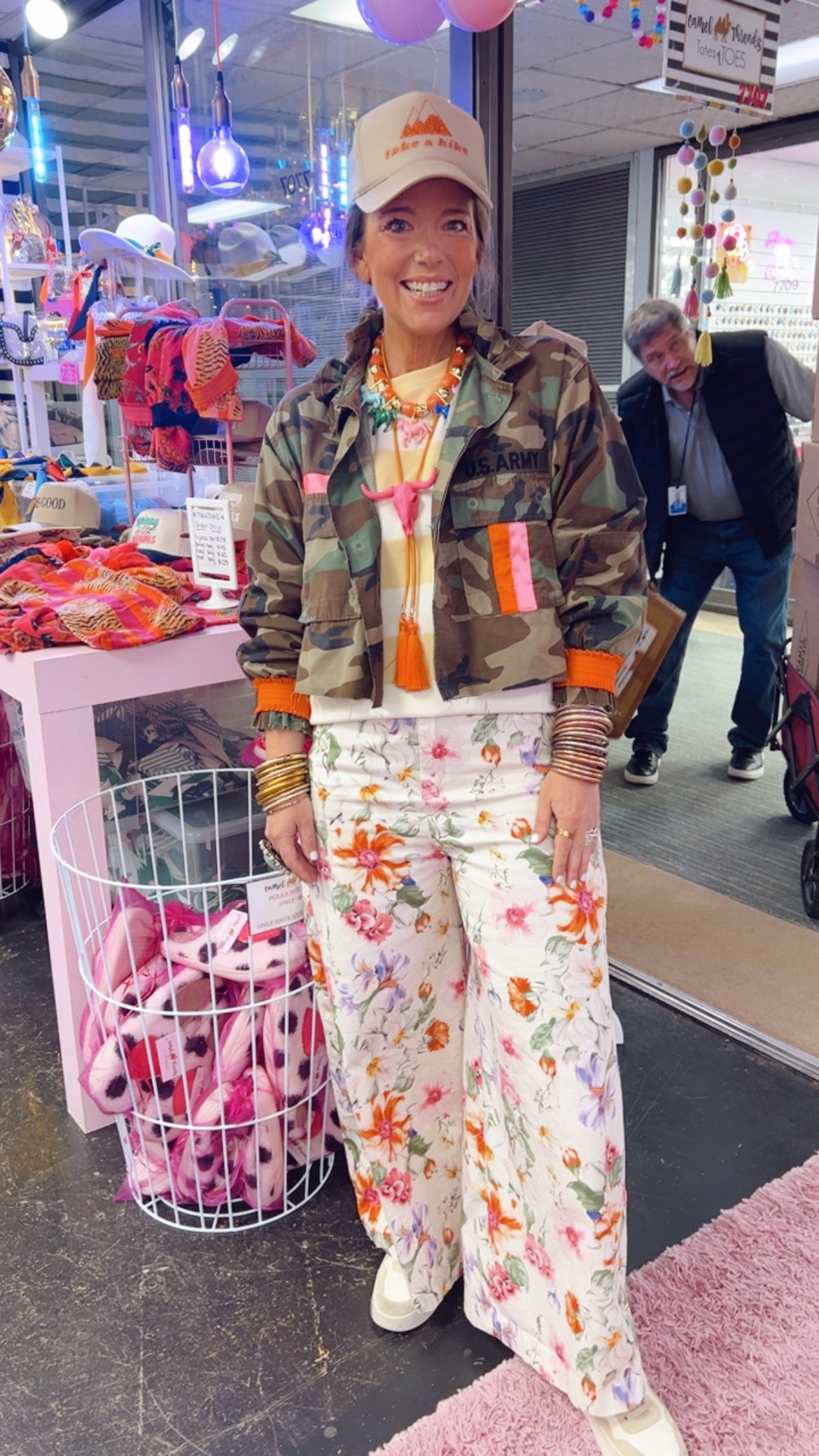 Camo Jacket Ruffle PREORDER Beginning April