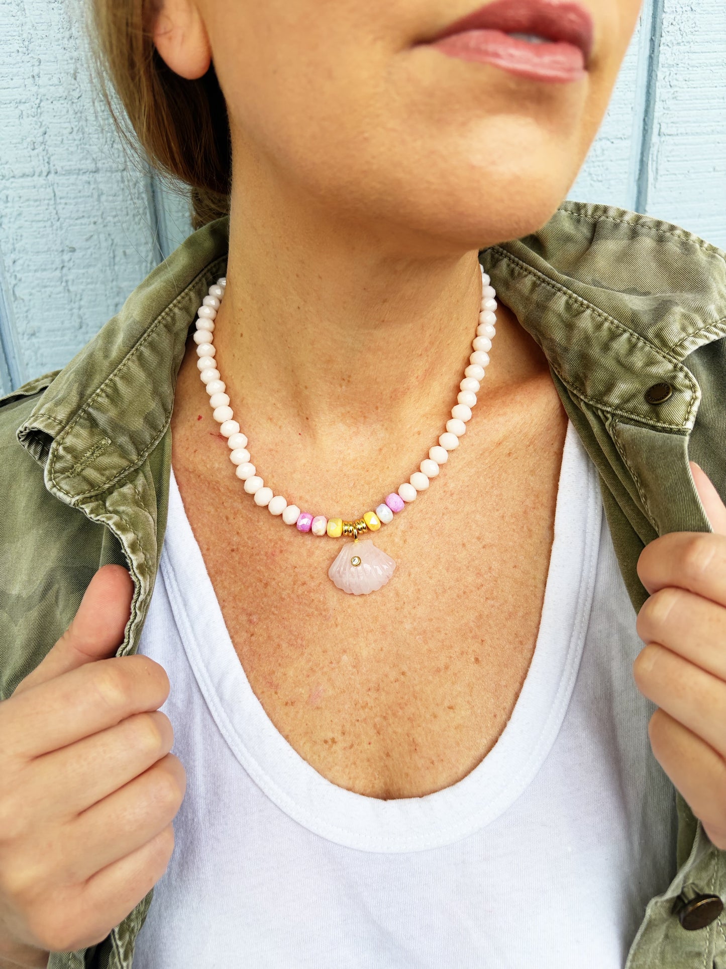 Martina Shell  Necklace