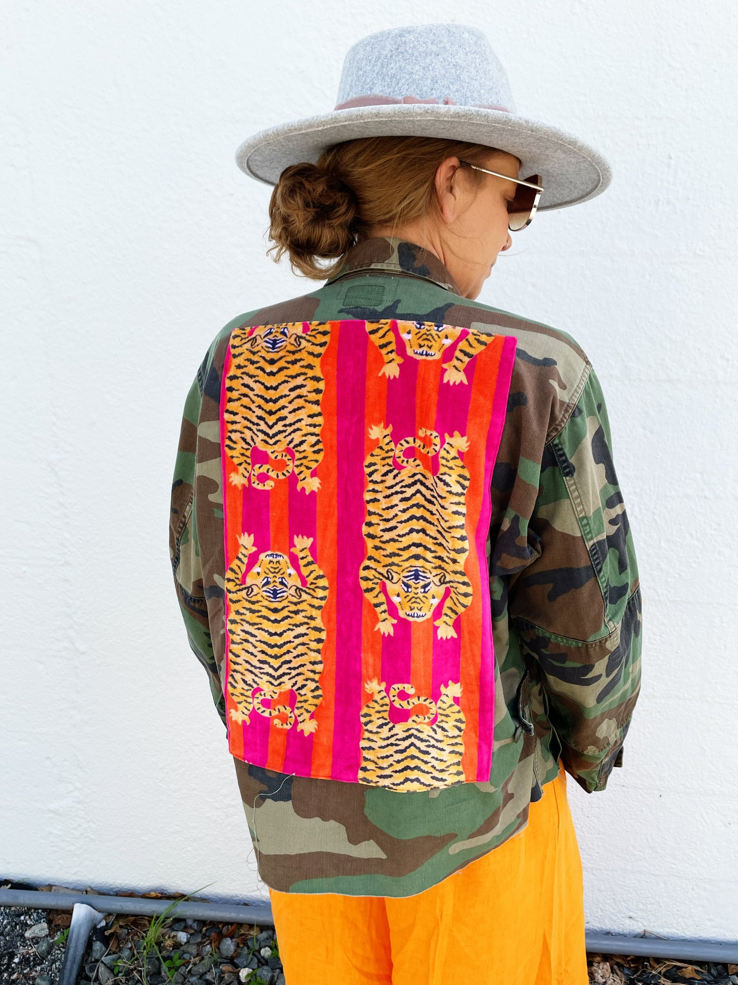 Camo Jacket with Tiger