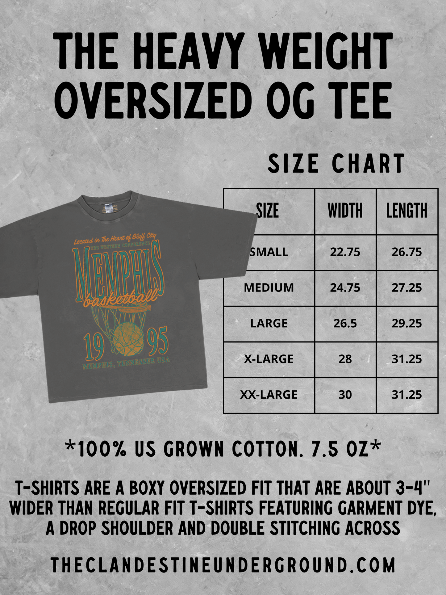 Underground Original Design: It's Ok, Smile Boxy Oversized Band T-Shirt