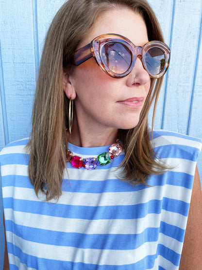 Maggie Top Baby Blue