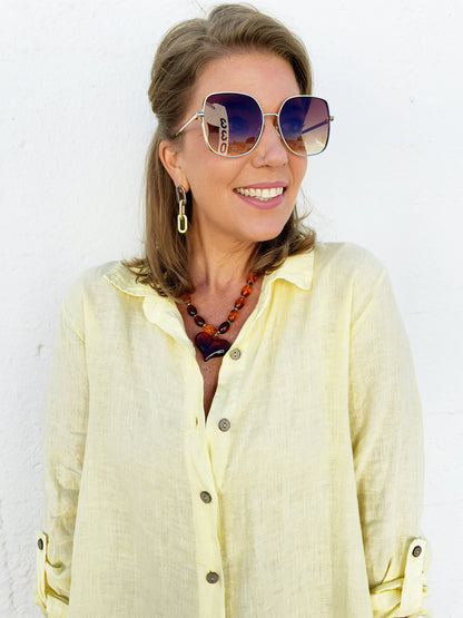 Rylee Dress Butter Yellow