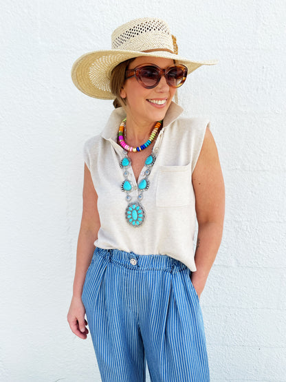 Taylor Turq Necklace