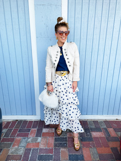 Aubrey Skirt In Polka Dot