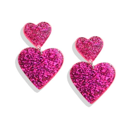 Cupids Glitter Earrings