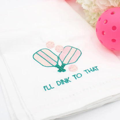 Pink Pickleball Kitchen Goods