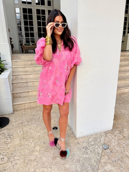 Deb Mini Dress - Pretty In Pink