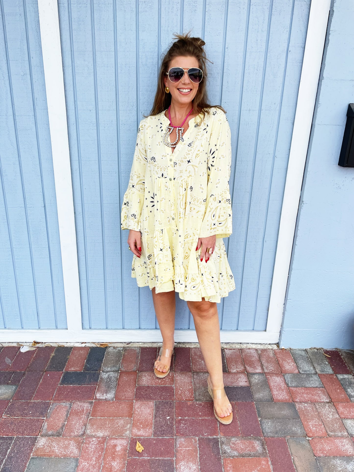 Bondi Dress Yellow