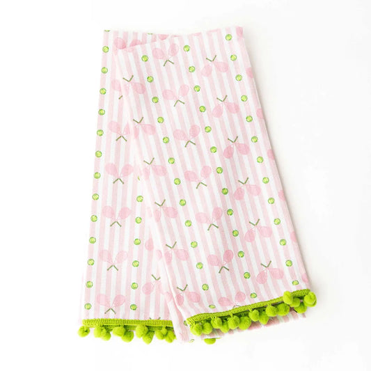 Pink Tennis Stripe Kitchen Goods