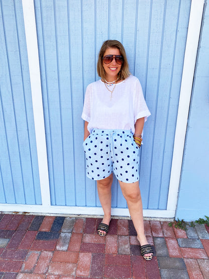 Paulette Polka Dot Shorts FINAL SALE