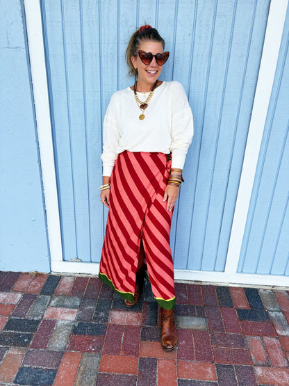 Ericka Skirt in Coral