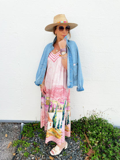 Michelle Dress in Pink