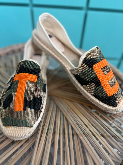 Custom Beaded  Espadrilles